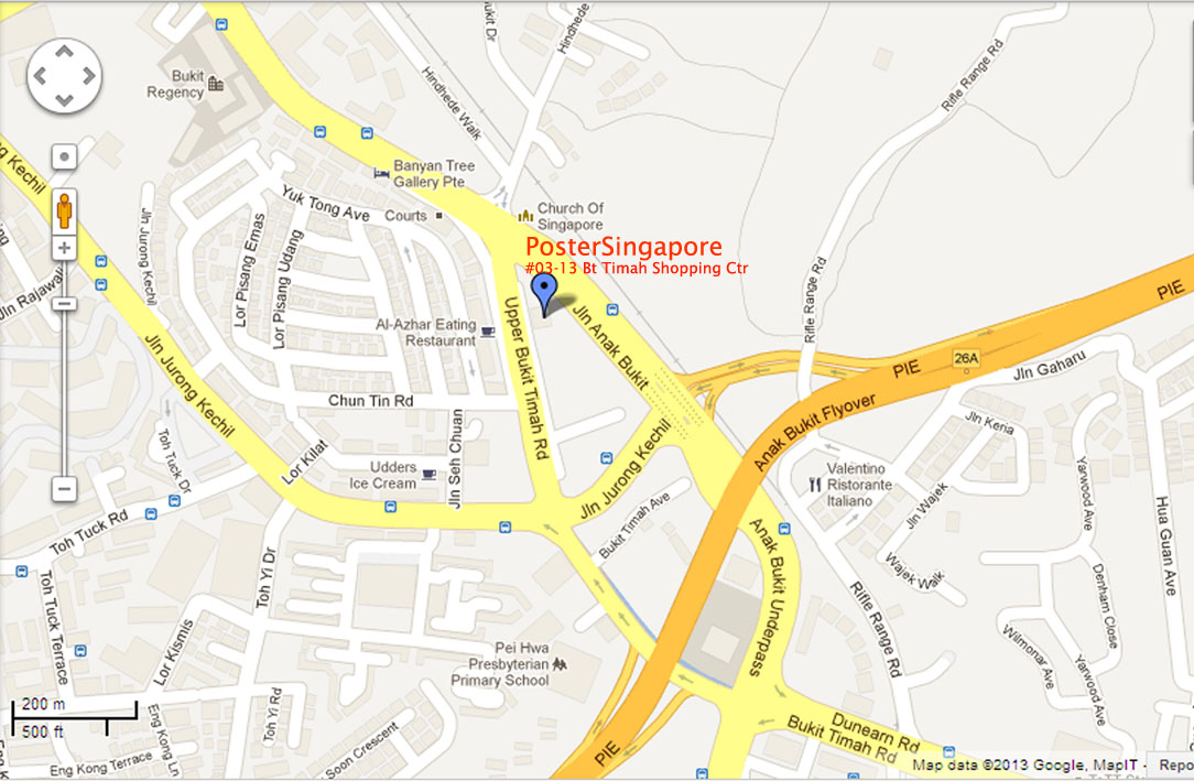PosterSingapore Location